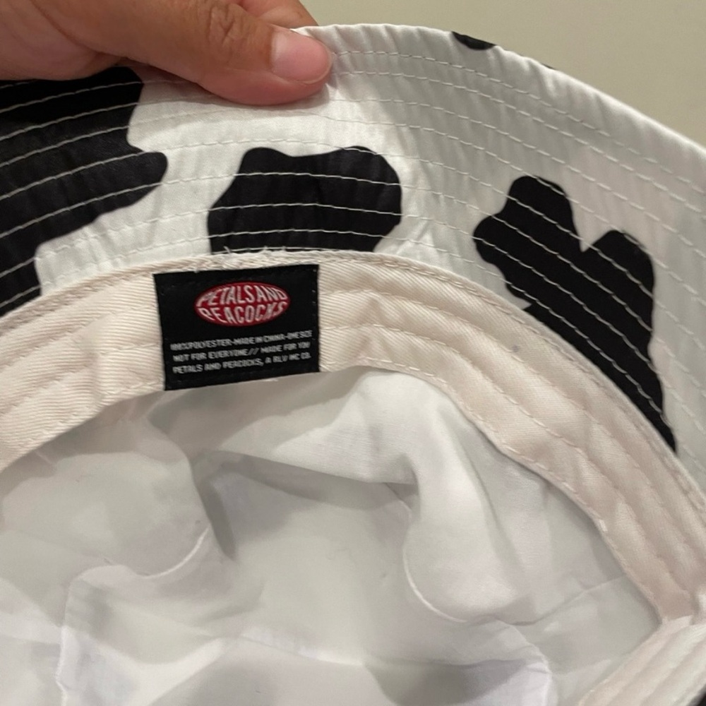 Bundle of 3 Bucket Hats – Petals and Peacocks + Solid Gray - Picture 7 of 8
